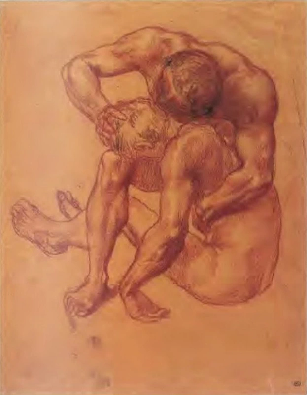 Ugolin e uno dei suoi figli - Museo del louvre, Parigi